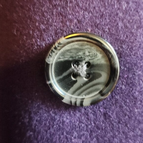 Banana Republic Deep Purple Wool Pea Coat – Size Small - Picture 2 of 6